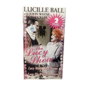 The Lucy Show - Lucy Meets John Wayne/ Lucy the Fight Manager (VHS, 2001)